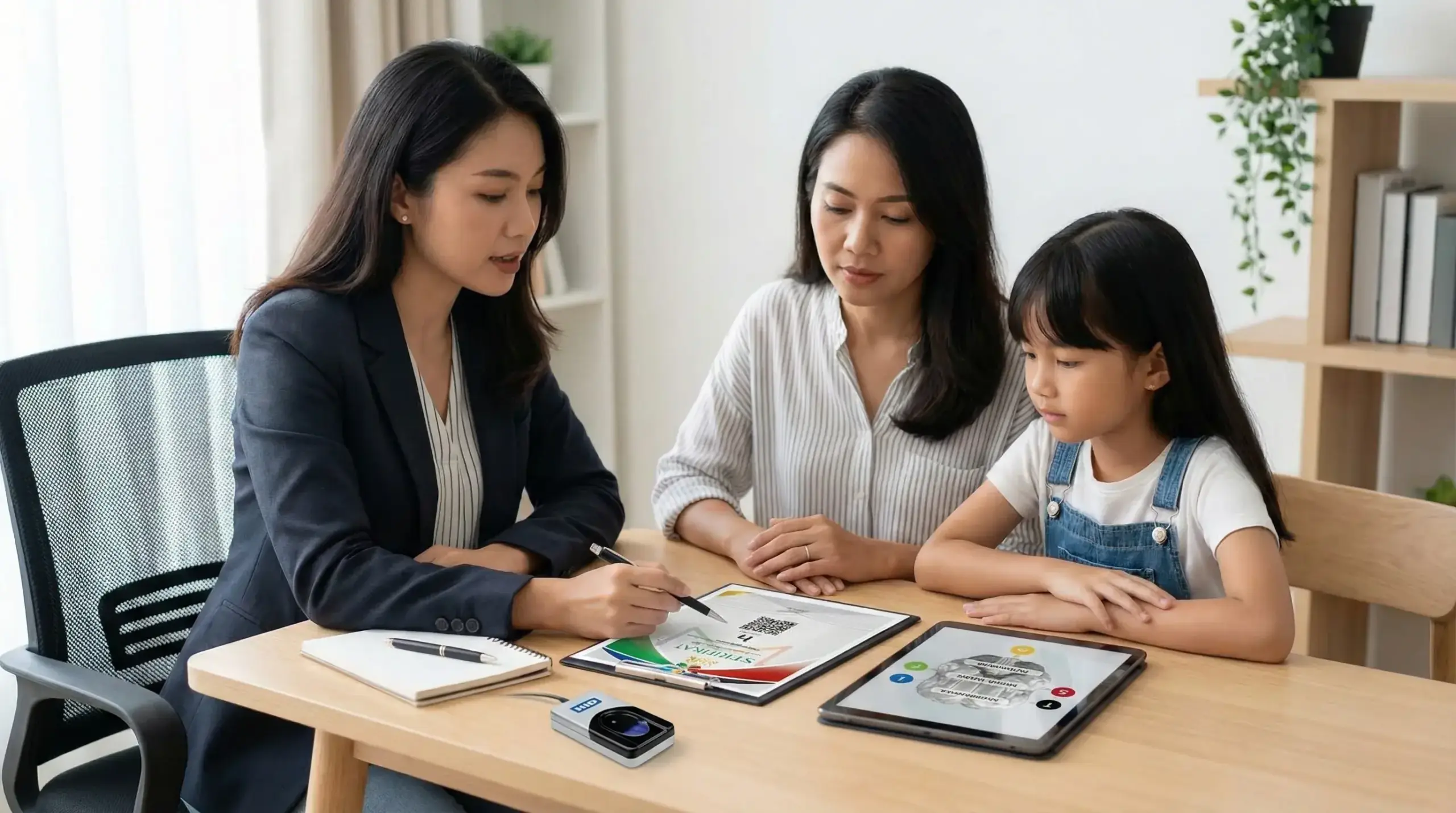 promotor memberikan penjelasan